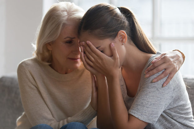 mom hugging her daughter asking does my teen need detox