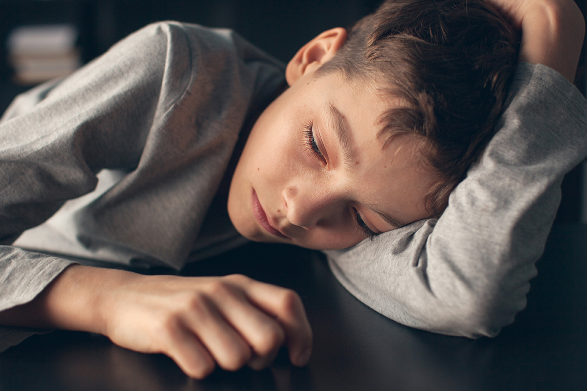 boy wanting to talk to his parents about the coronavirus pandemic for his mental health