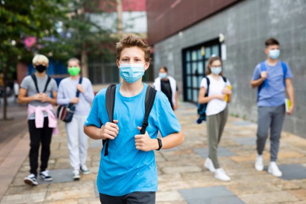 Teen Living Through Covid-19 Pandemic